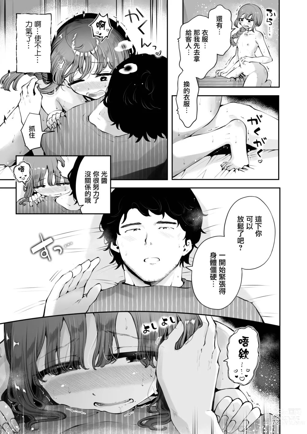 Page 73 of doujinshi 曲折的夜晚