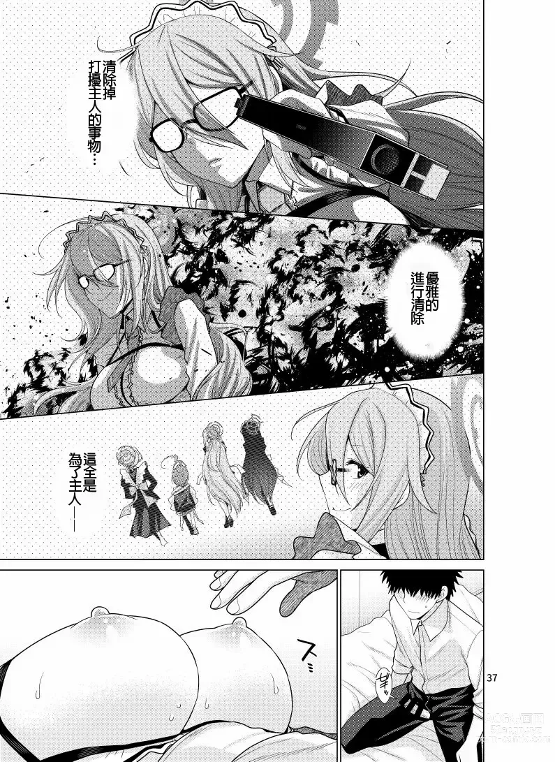 Page 37 of doujinshi Inbi ni Gohoushi Itashimasu