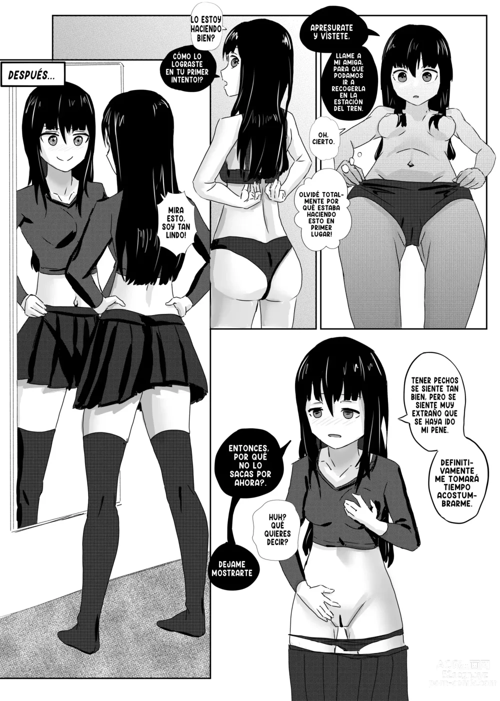 Page 9 of doujinshi Impossible Girlfriend