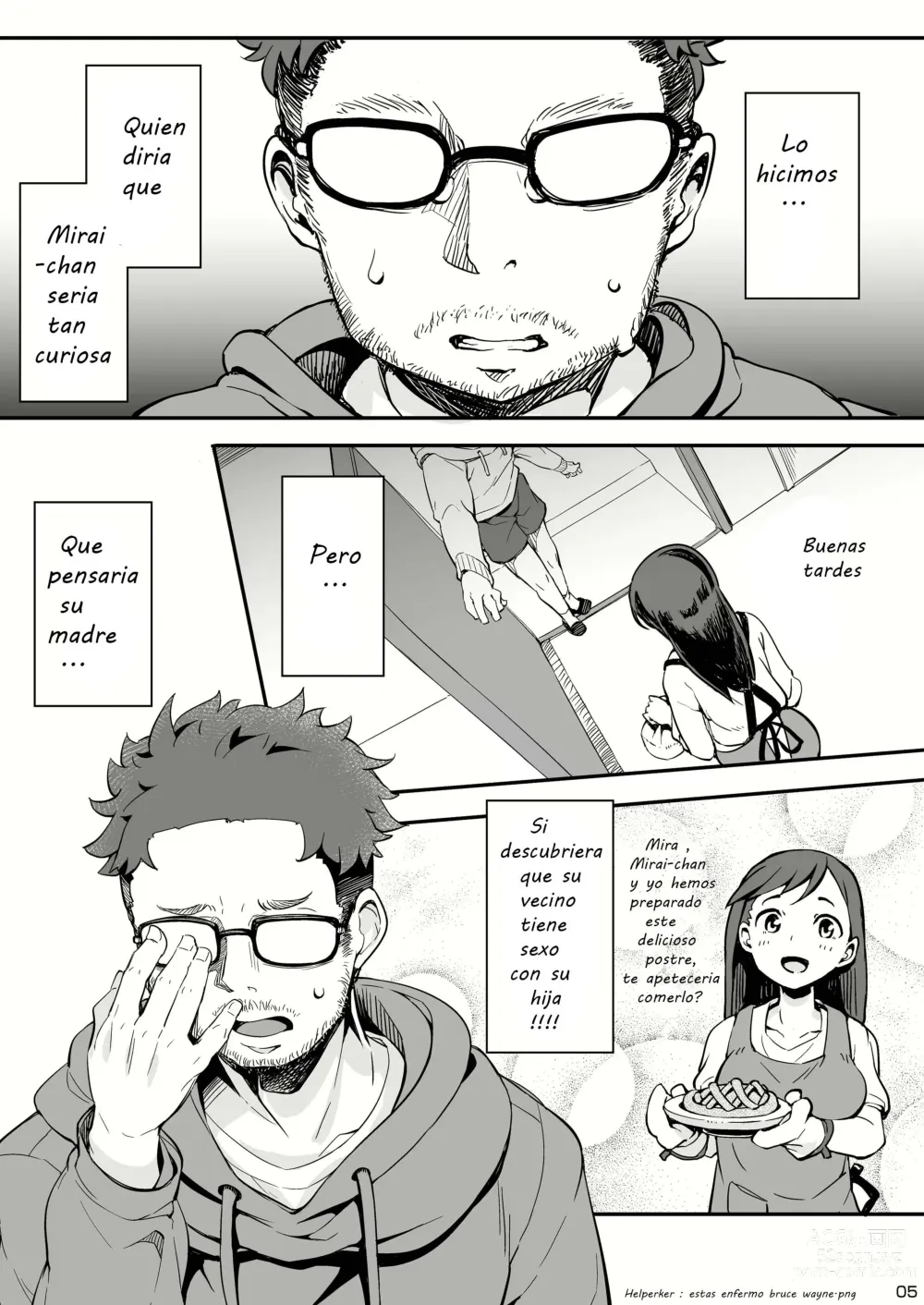 Page 5 of doujinshi Otonari-san-chi no Mesu Anal.