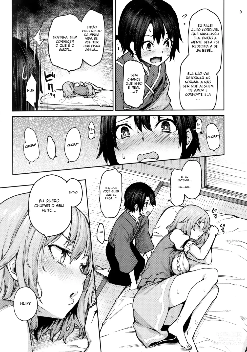 Page 8 of doujinshi Wachiki wa Aka-chan ni Nari Moushita