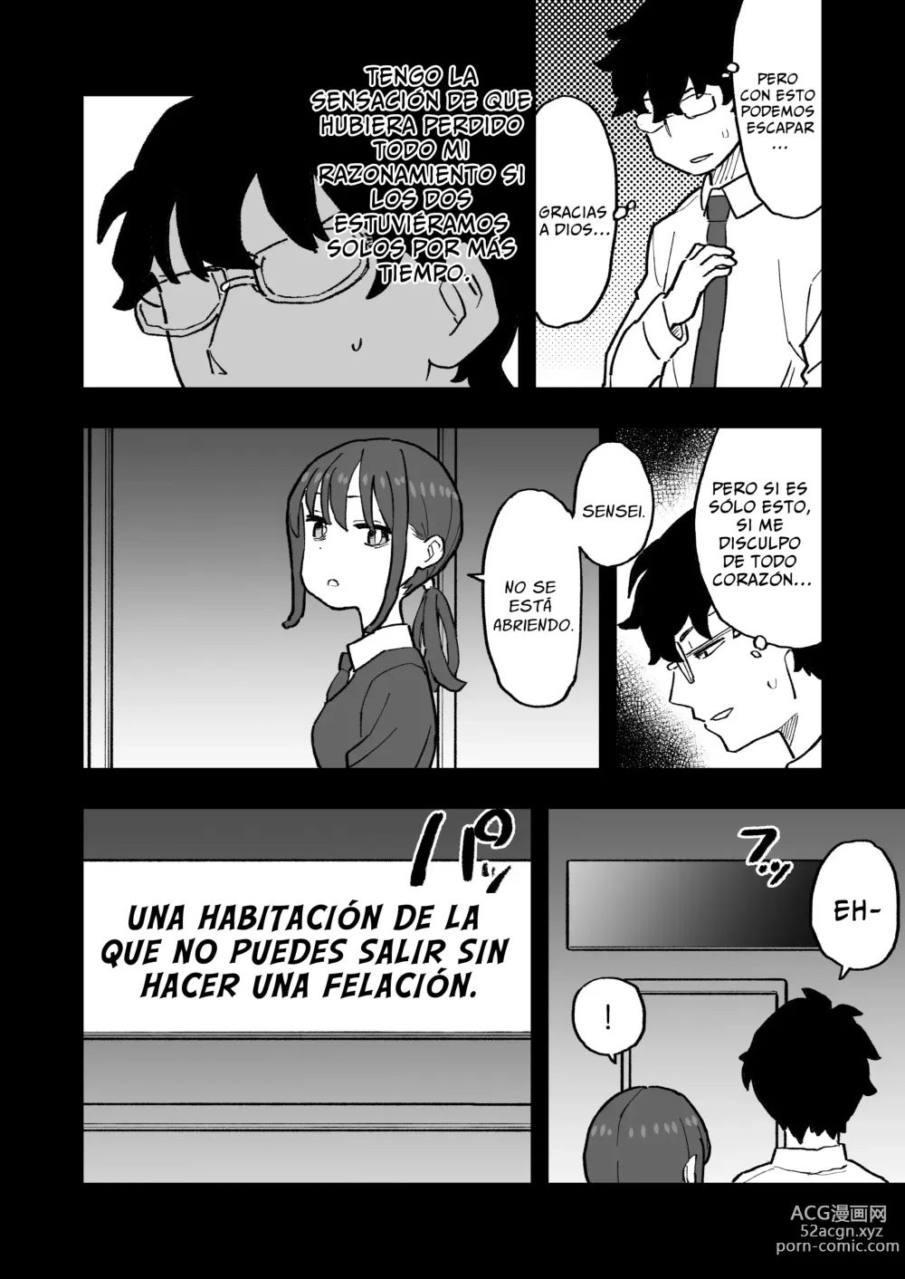 Page 12 of doujinshi Buaisou na Kareshi Mochi no Oshiego to Eroi Koto Shinai to Derenai Heya ni Tojikomerareta Hanashi