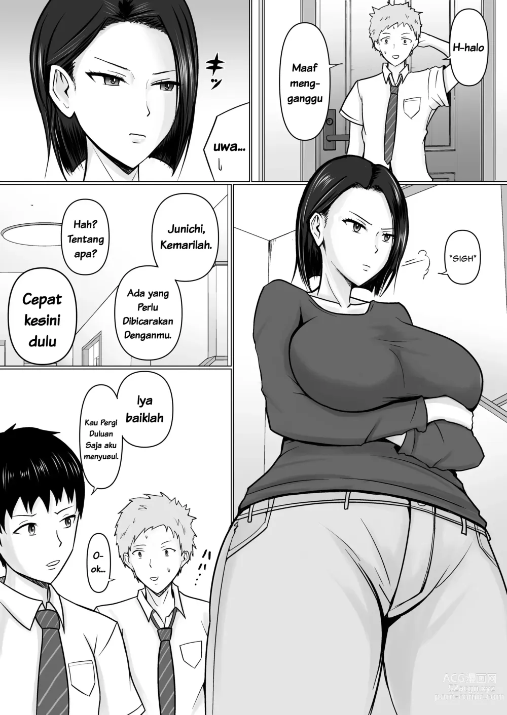 Page 7 of doujinshi Aku Merasuki Ibu Temanku, Yang Membenciku.