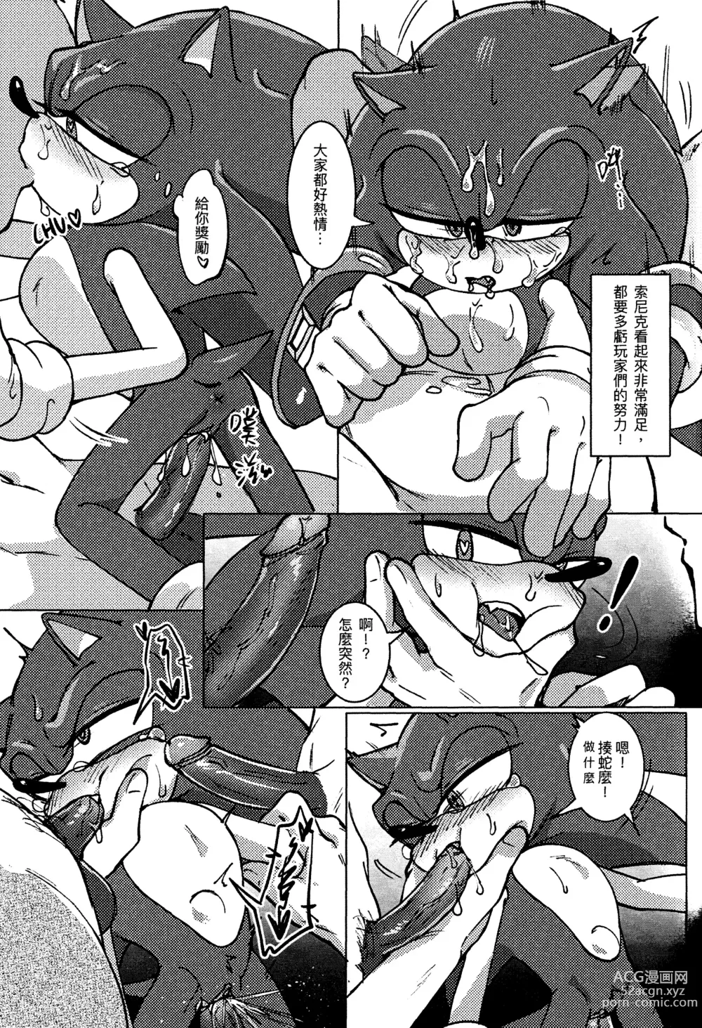 Page 8 of doujinshi Sonic Ranbou!! (decensored)