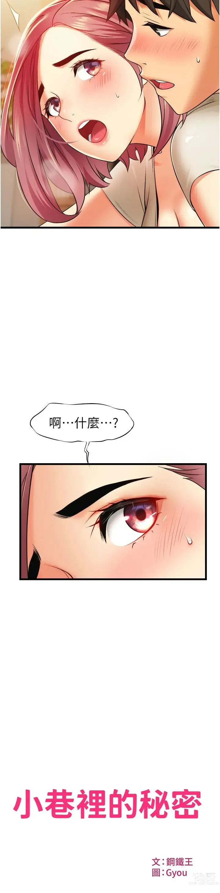 Page 212 of manga 小巷里的秘密／Alley Story