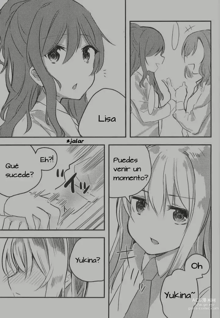 Page 2 of doujinshi Yukina no puede soportarlo