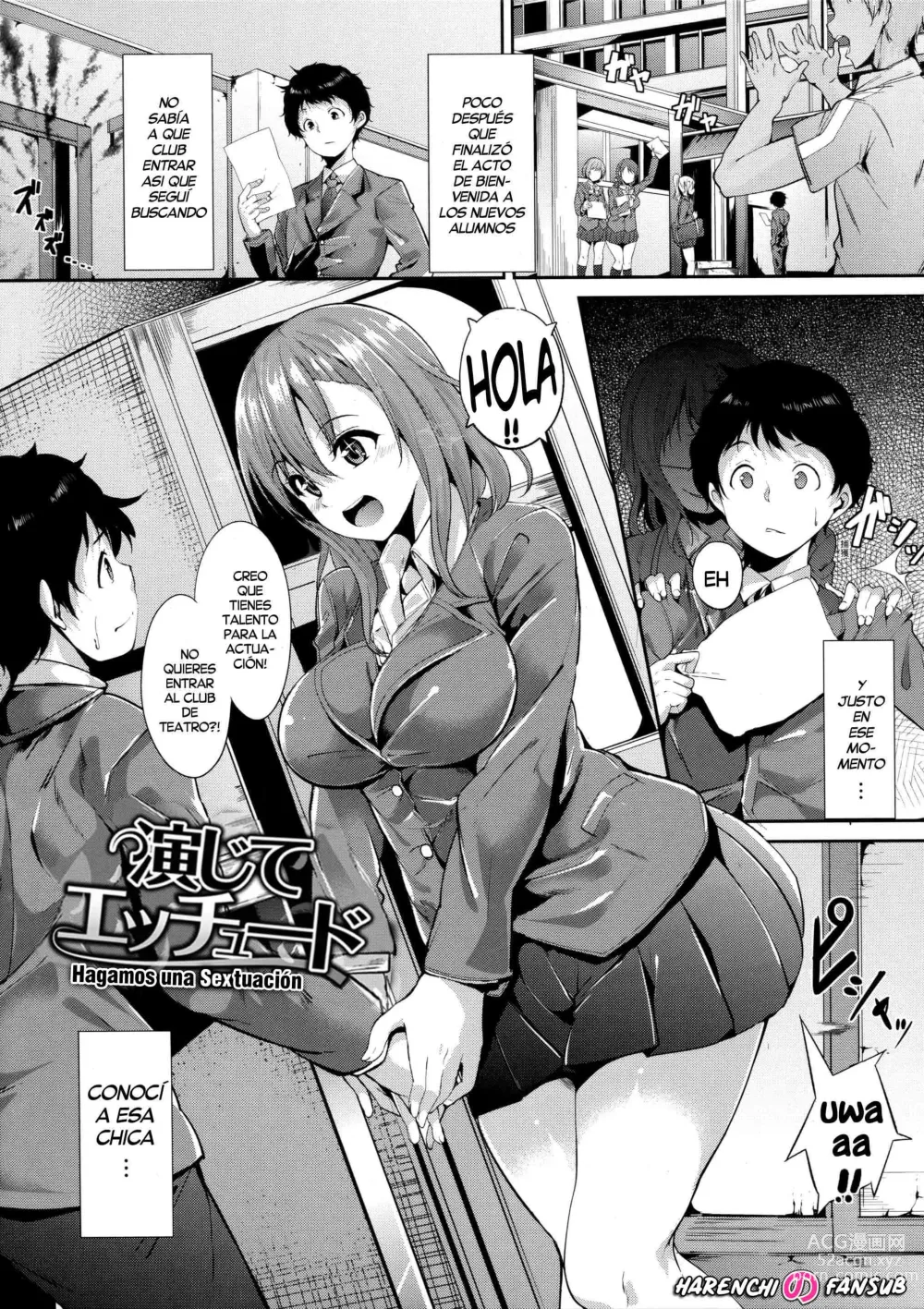 Page 1 of manga Hagamos una Sextuacion (decensored)