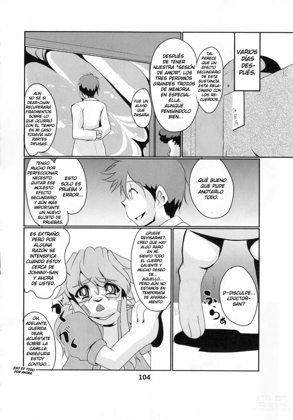 Page 8 of doujinshi Hakase no jikken-shitsu