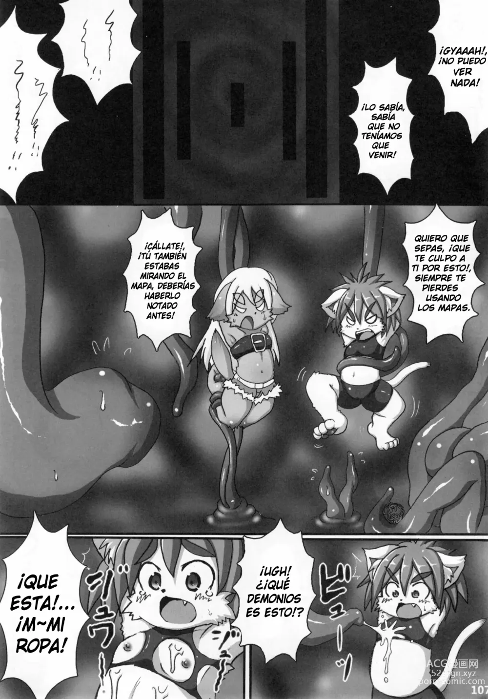 Page 3 of doujinshi Maigo no 仔 Kemosan futari