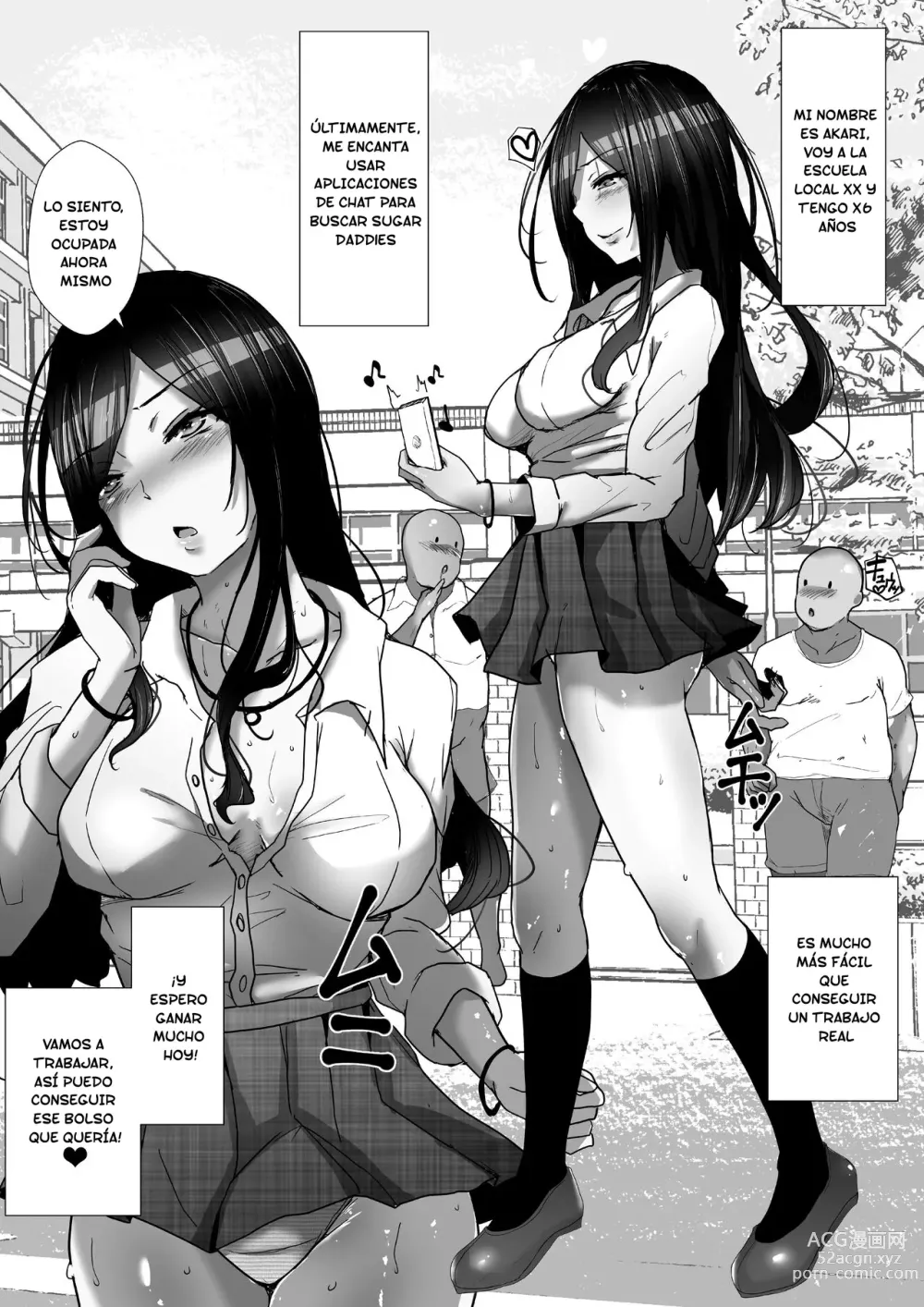 Page 23 of doujinshi Papakatsu no Joshikousei ni Otona no Biyaku Sex Oshiete Yatta