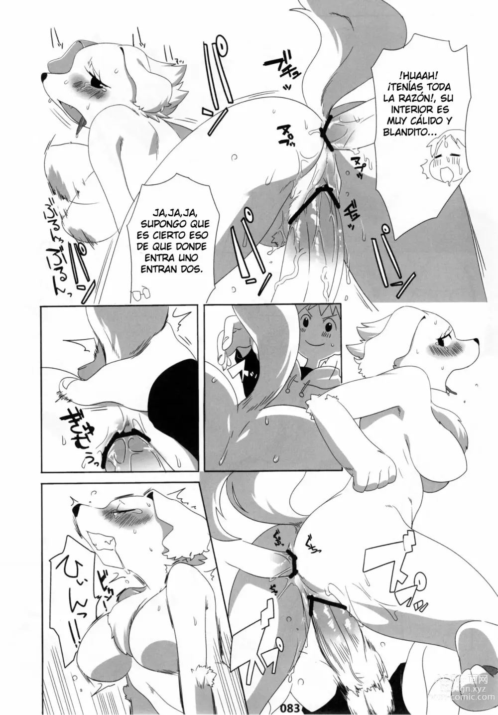 Page 9 of doujinshi Agemons collab