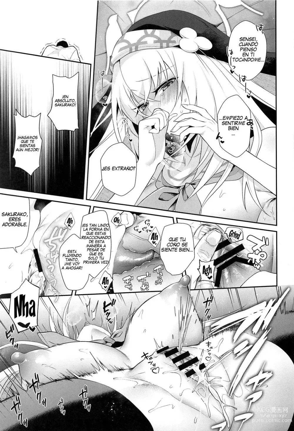 Page 12 of doujinshi Wappi~ Sakurako-sama es demasiado facil