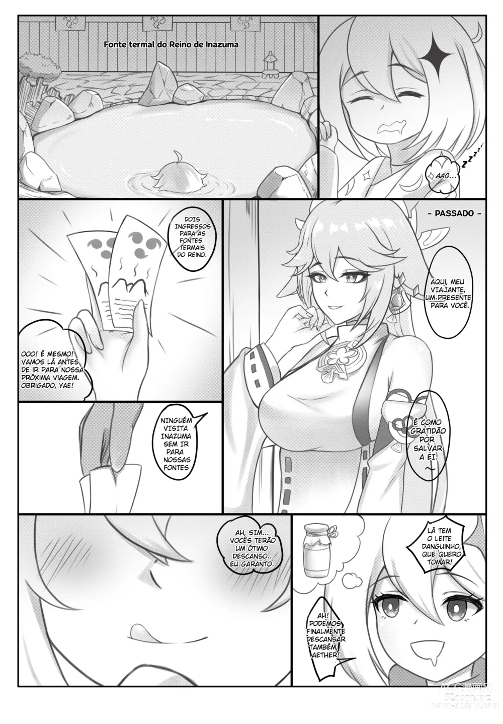 Page 3 of doujinshi A Sedutora Yae Miko