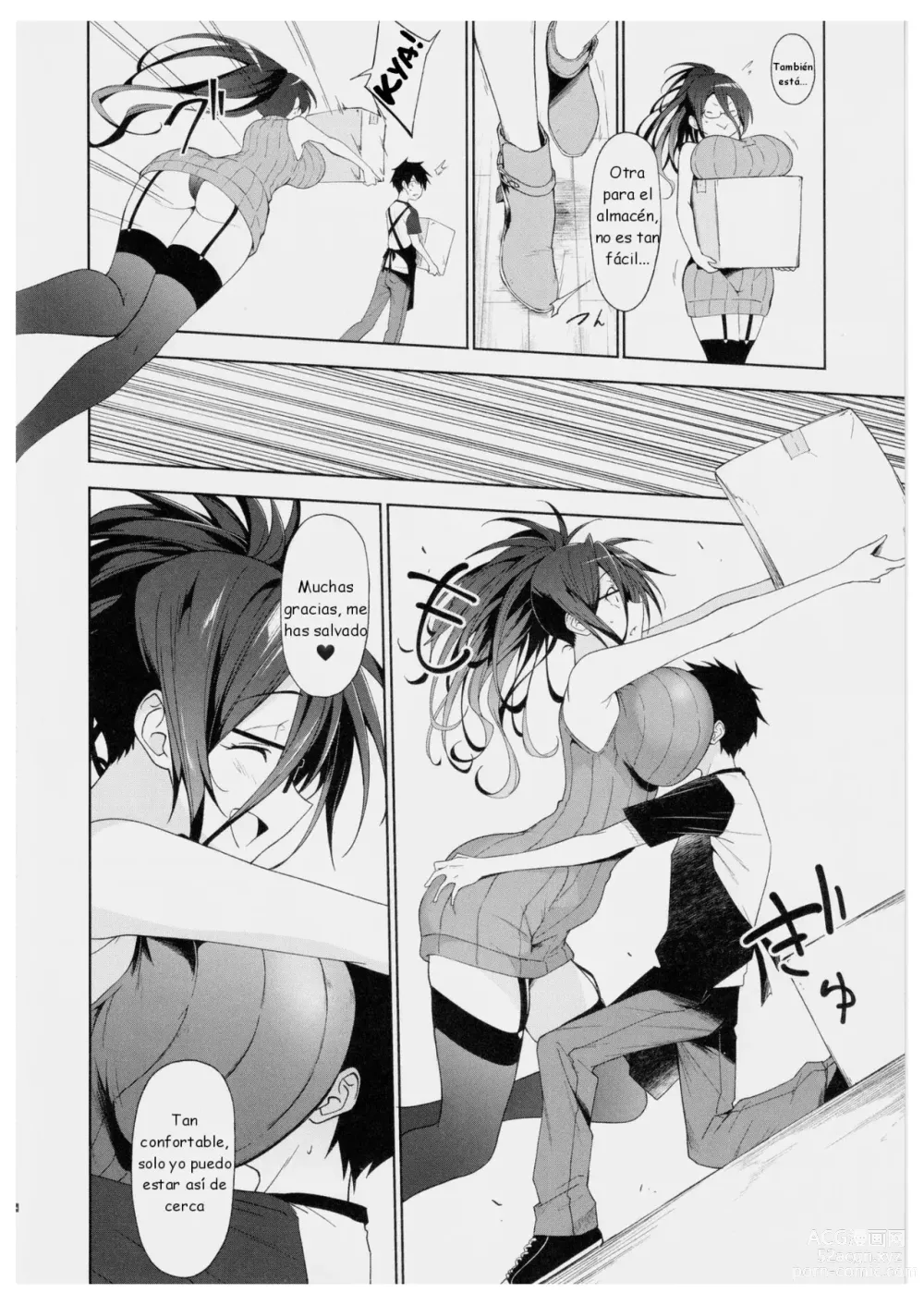 Page 5 of doujinshi Fui devorado por la bella gerente de lentes y enormes pechos.