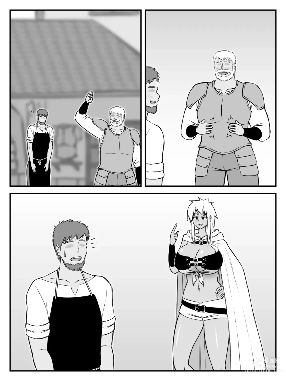 Page 36 of doujinshi Oppai to Armor