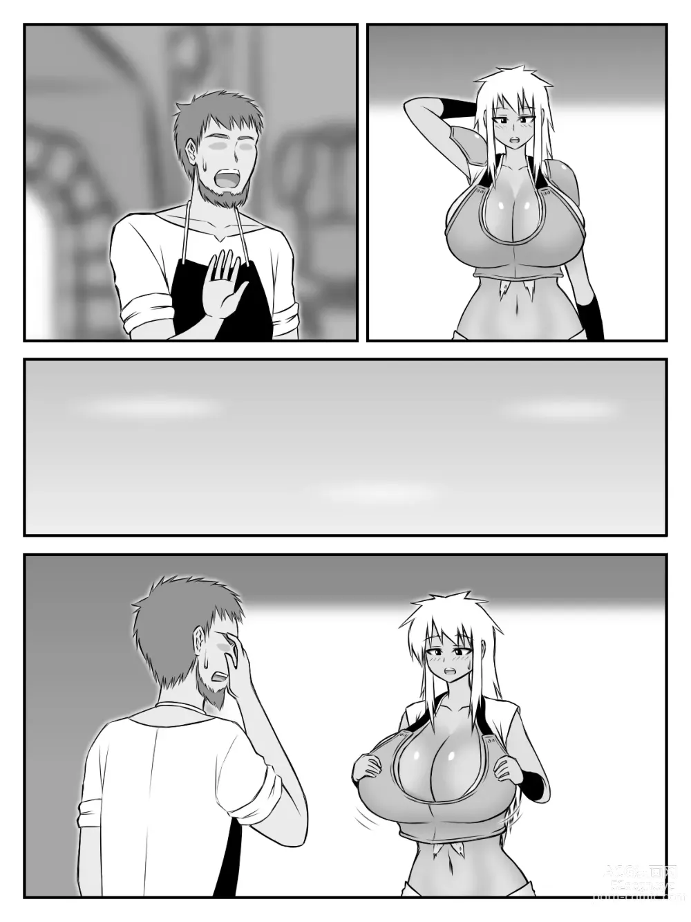 Page 42 of doujinshi Oppai to Armor