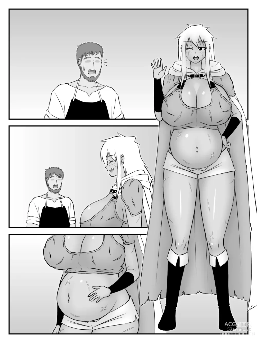 Page 54 of doujinshi Oppai to Armor