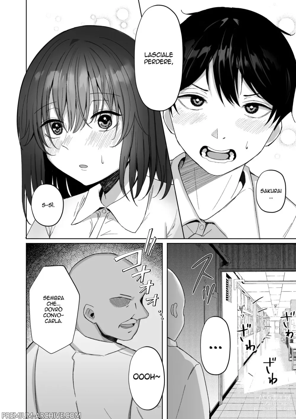 Page 7 of doujinshi Le Sofferenze della Ragazza Netorare dai Capelli Neri