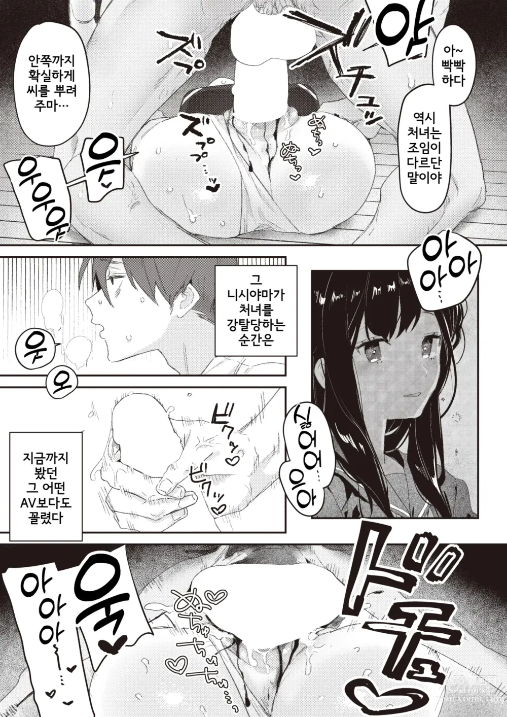 Page 13 of manga Class no Ano Ko ga Kowa sareru made