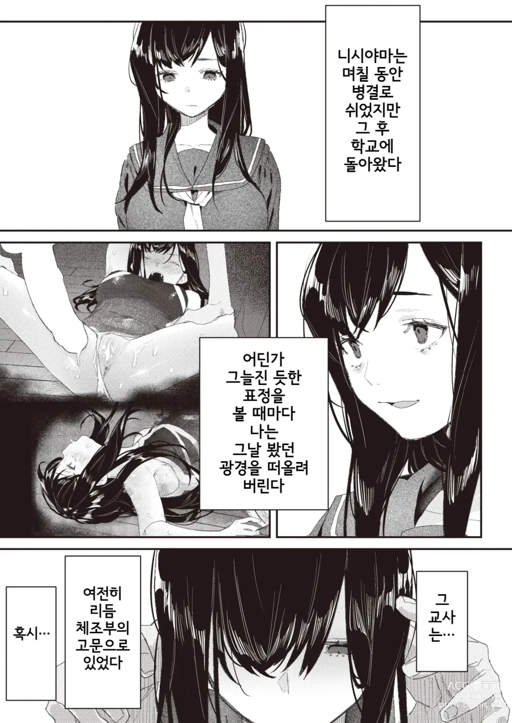 Page 19 of manga Class no Ano Ko ga Kowa sareru made