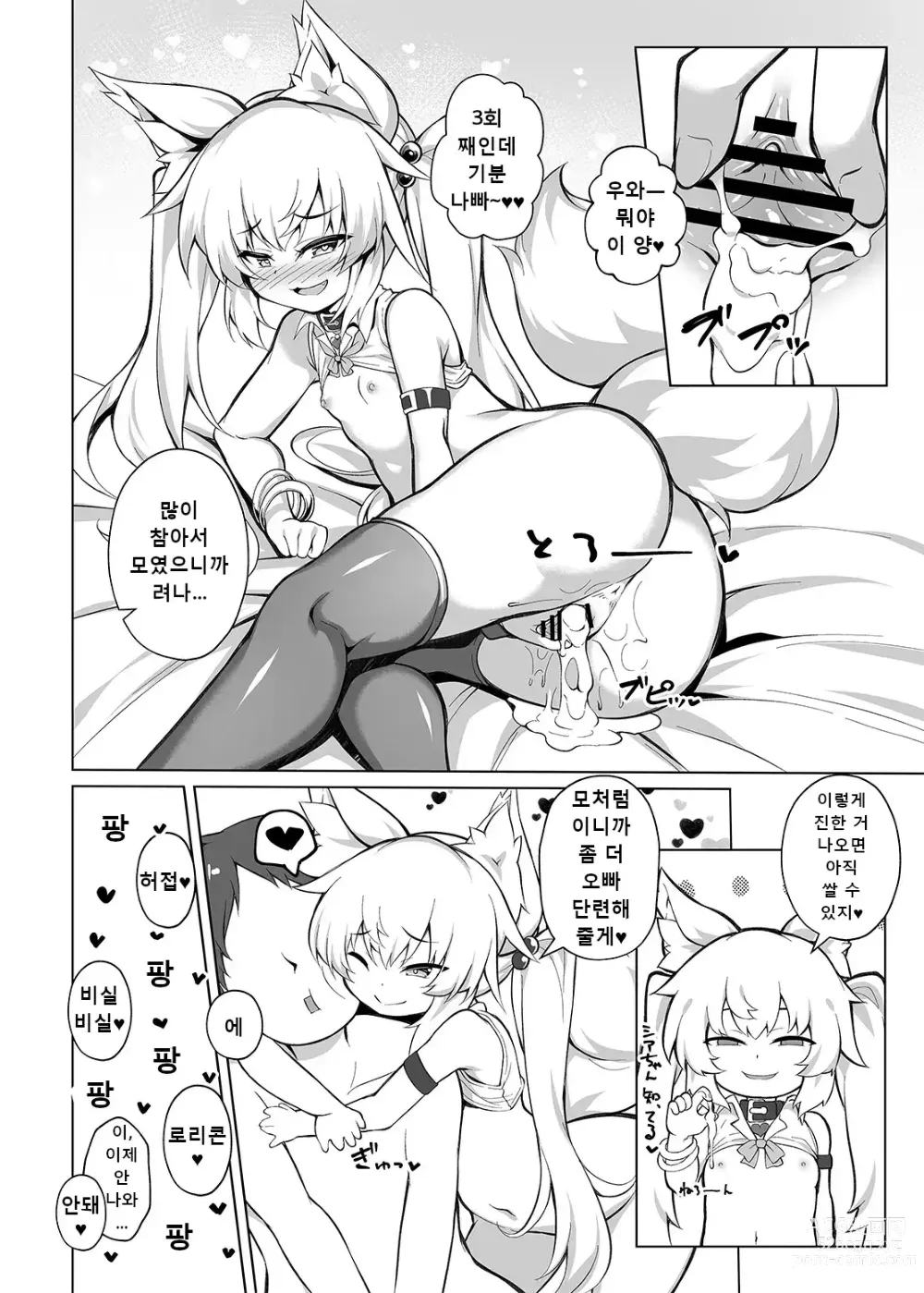 Page 21 of doujinshi Mesugaki-chan o Wakarasetai!