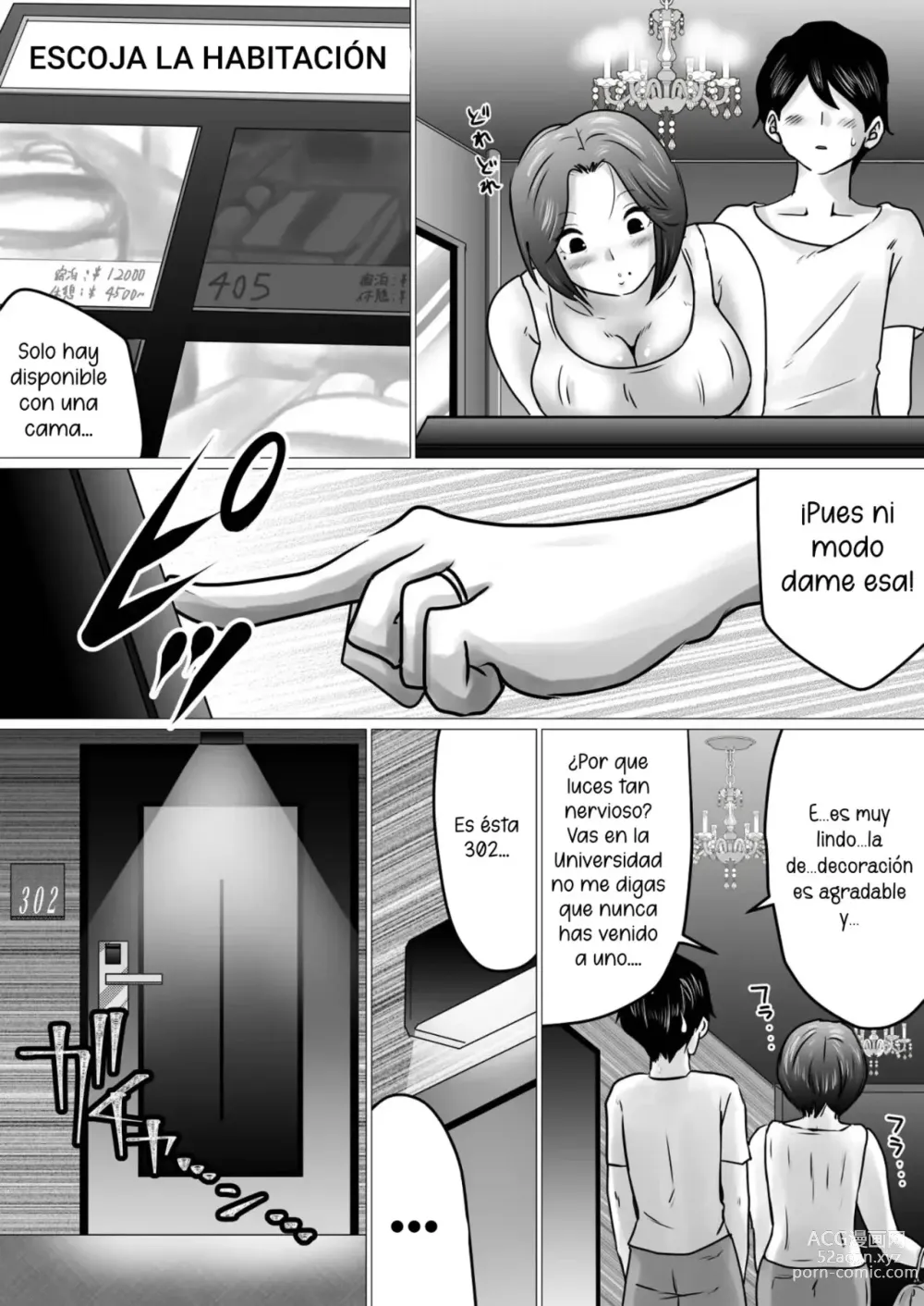 Page 10 of doujinshi Pase la noche con mama en un love hotel