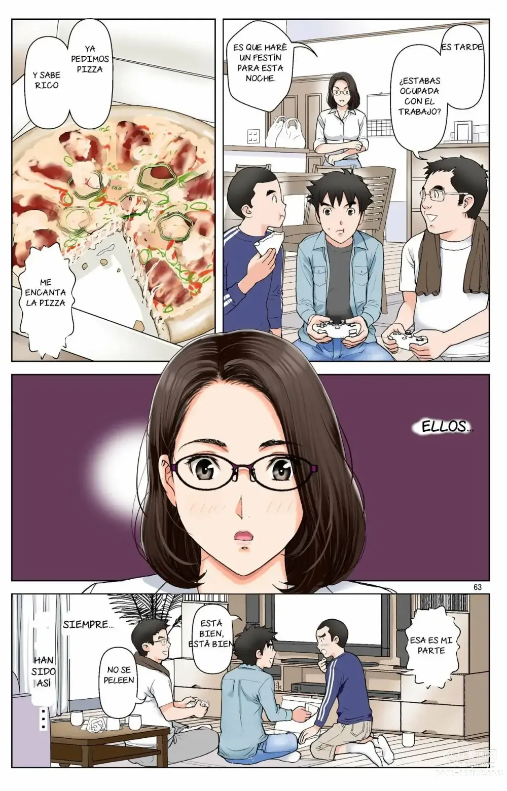 Page 63 of doujinshi Cómo mi madre se convirtio en la esclava sexual de mi amigo 1 ~Vision de Naomi~