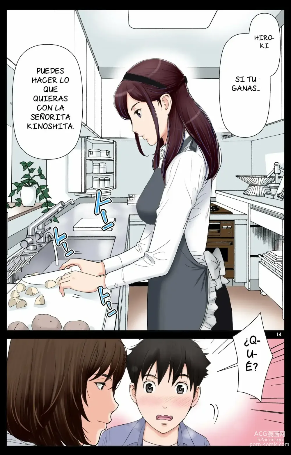 Page 14 of doujinshi Cómo mi madre se convirtio en la esclava sexual de mi amigo 2 ~Vision de Hiroki~