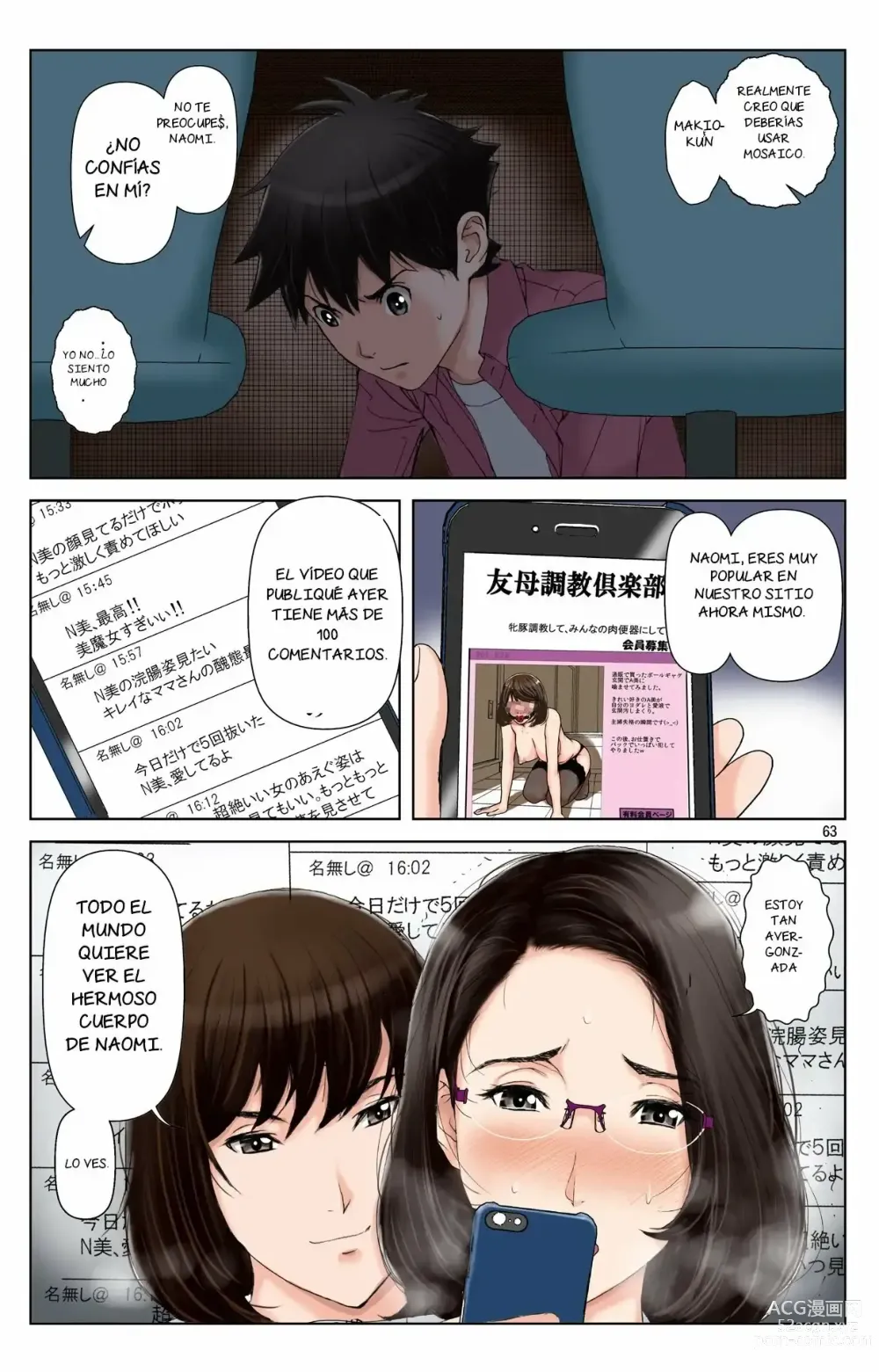 Page 63 of doujinshi Cómo mi madre se convirtio en la esclava sexual de mi amigo 2 ~Vision de Hiroki~