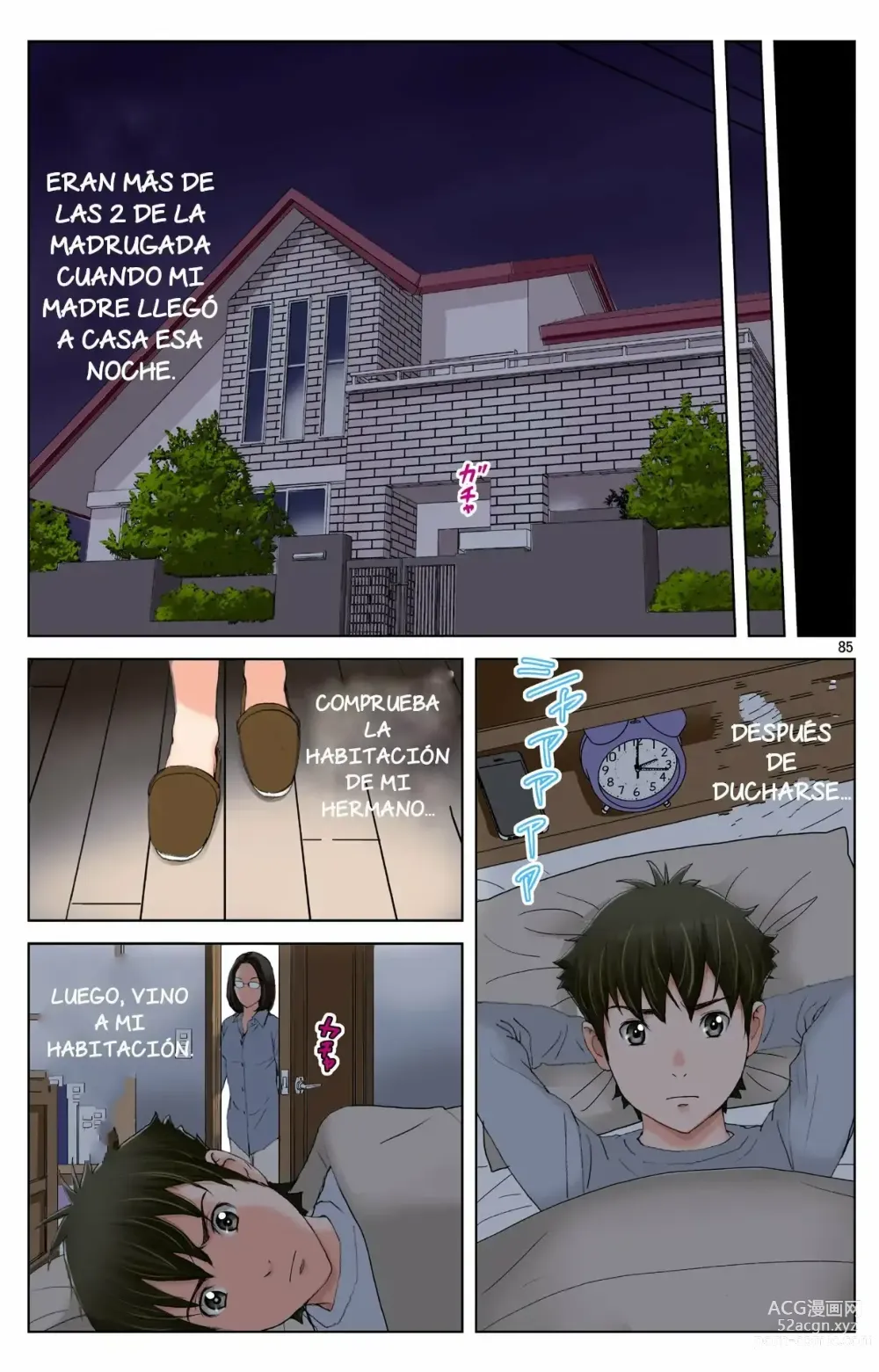 Page 85 of doujinshi Cómo mi madre se convirtio en la esclava sexual de mi amigo 2 ~Vision de Hiroki~