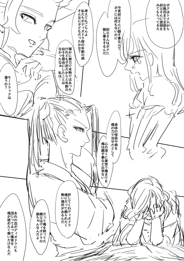 Page 36 of doujinshi Ganmen Tsuyo Tsuyo Zettai Birei Couple Bakutan Thank You!!