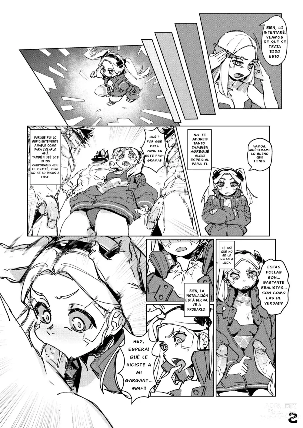 Page 3 of doujinshi CyberDICK ERORUNNERS