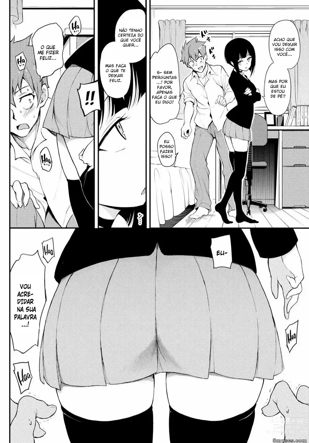 Page 4 of manga Miyabi Na Senpai cap 1