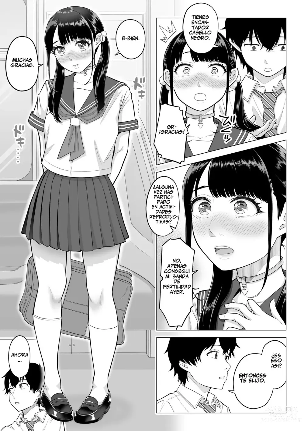 Page 17 of doujinshi En un mundo donde los hombres son escasos, el esperma es un recurso valioso