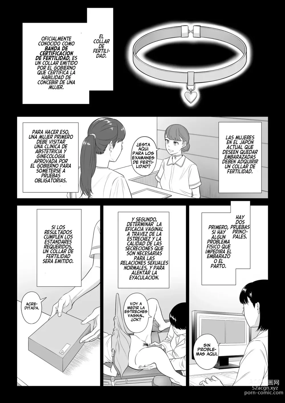 Page 9 of doujinshi En un mundo donde los hombres son escasos, el esperma es un recurso valioso