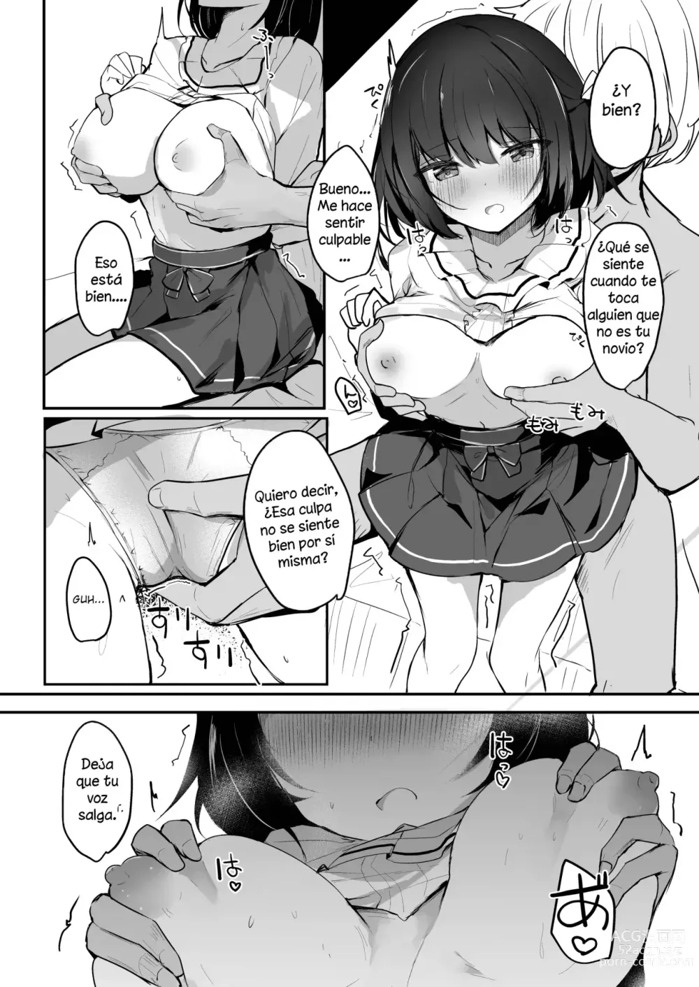 Page 9 of doujinshi Netorase Kanojo