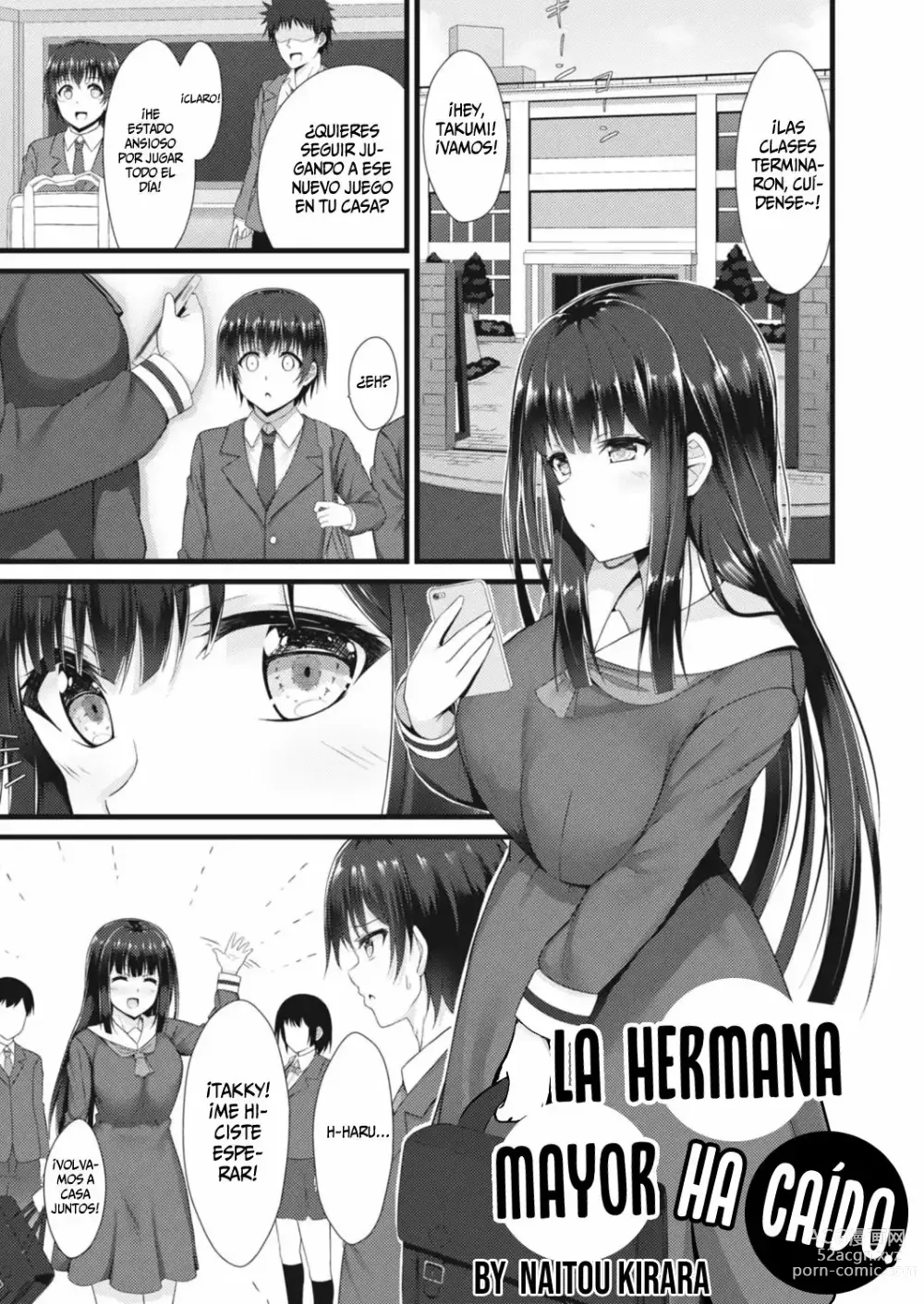 Page 1 of manga La Hermana Mayor ha Caido