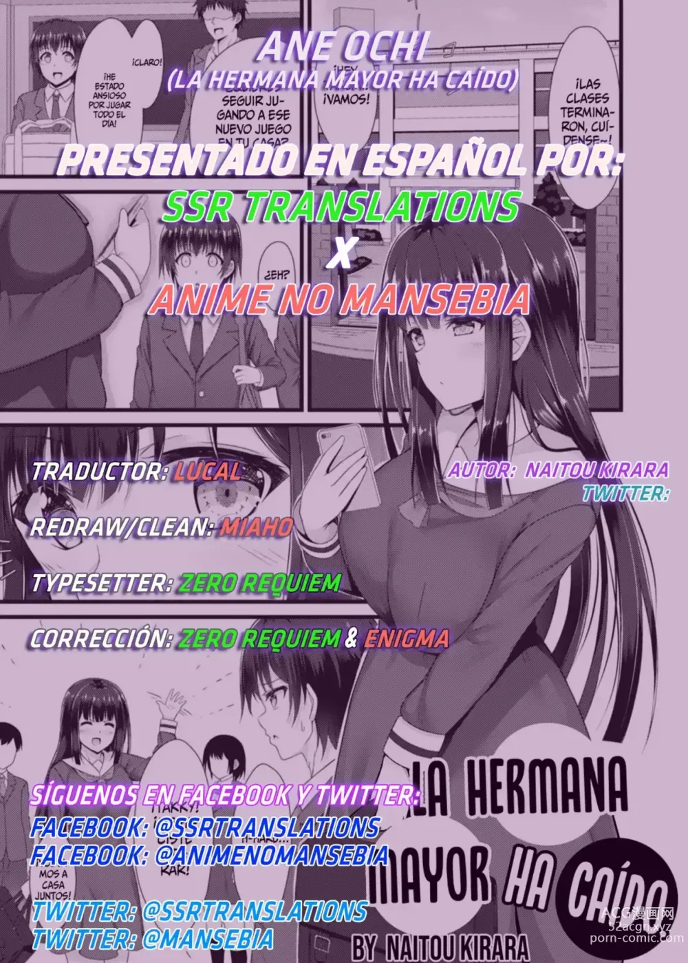 Page 21 of manga La Hermana Mayor ha Caido