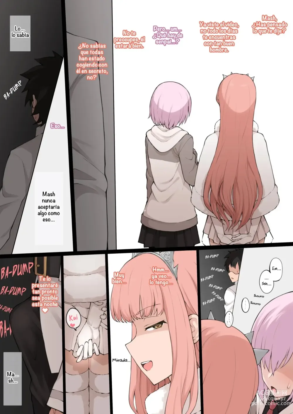 Page 1 of doujinshi Medb ni Otoko o Shoukai saseru NTR Play