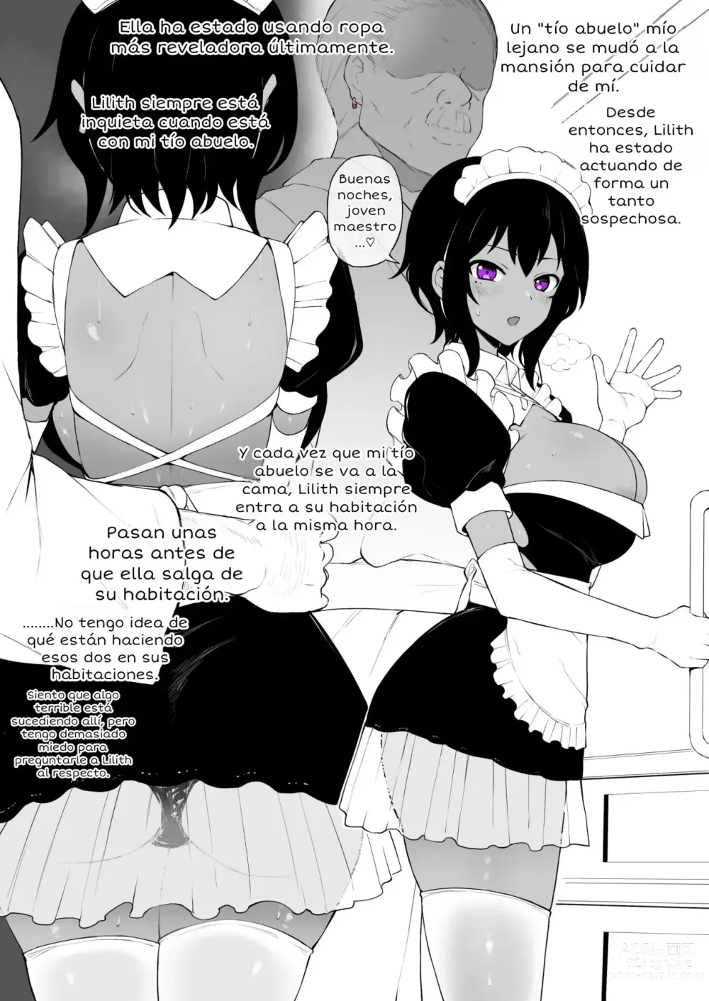 Page 1 of doujinshi The Maid I Hired Recently is Mysterious