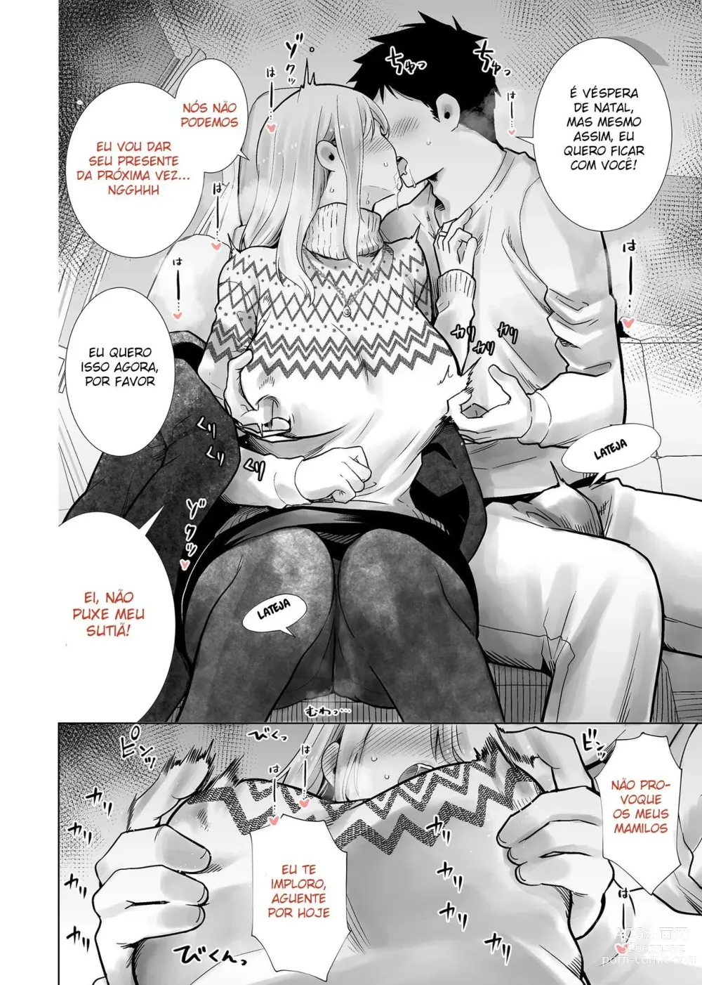 Page 4 of doujinshi Tomodachi no Mama ga Boku no Dekachin de Ikimakutta Christmas Eve