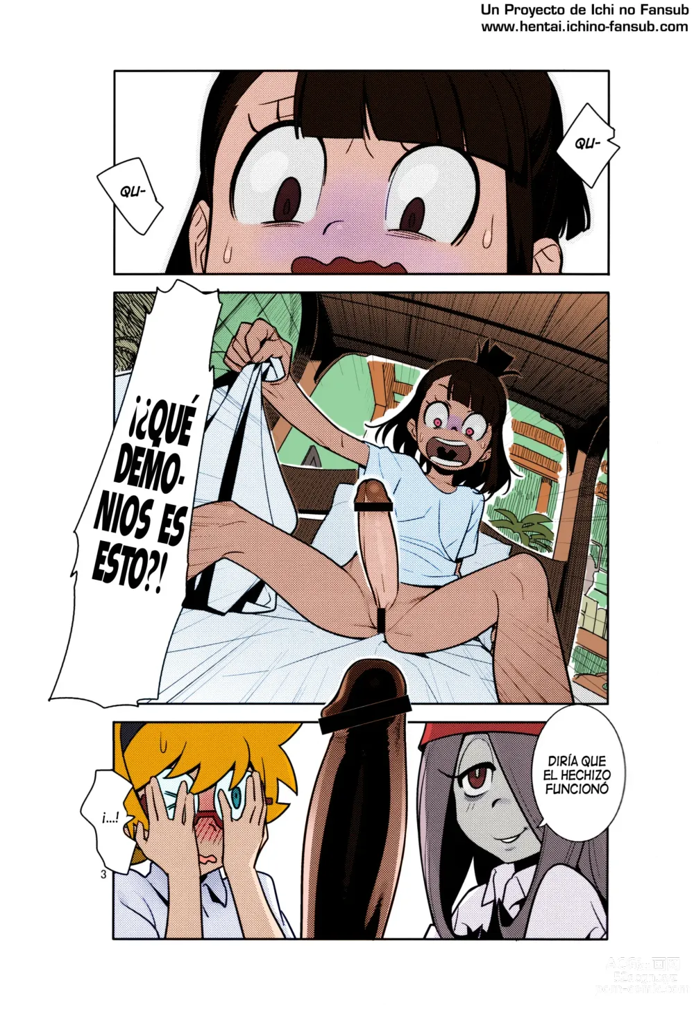 Page 2 of doujinshi B=Witch!