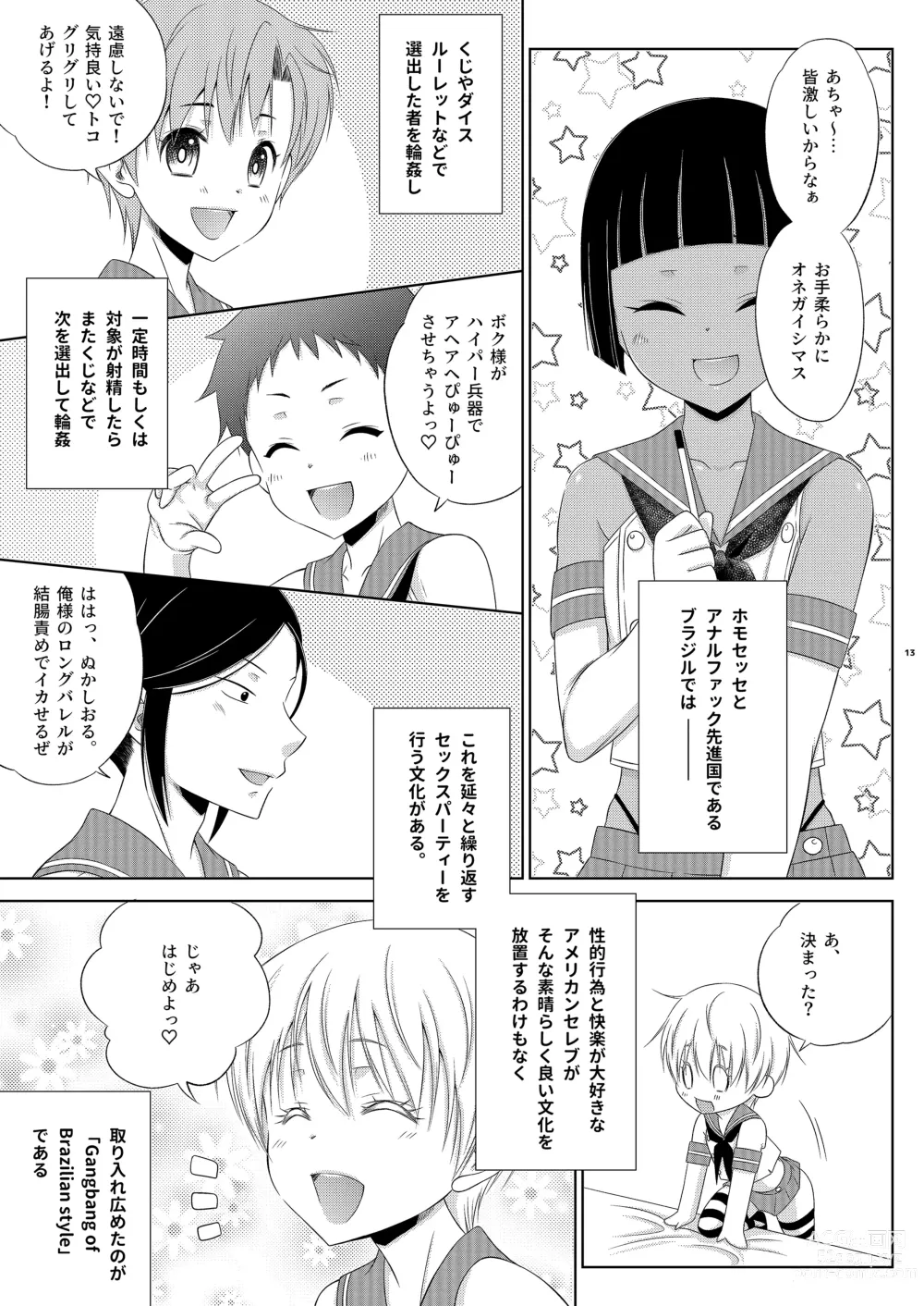 Page 13 of doujinshi Shimakaze-kun ☆ Ranpa