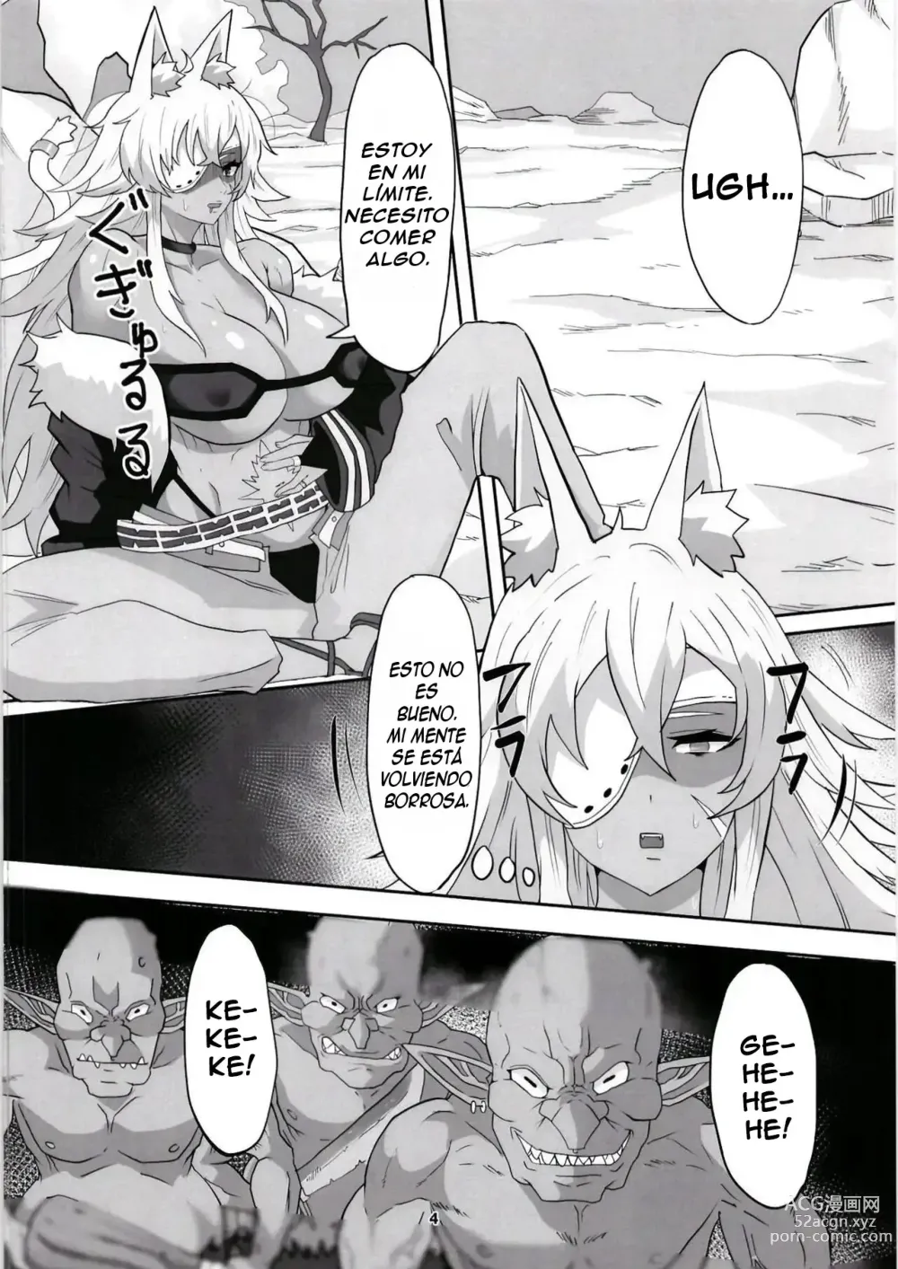 Page 4 of doujinshi [Sei no ma mono (Sema) Ghislaine Detour Byuba (Mushoku Tensei ~Isekai Ittara Honki Dasu~) [Spanish] [Gkts] [Digital]