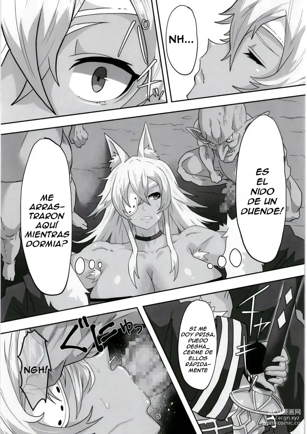 Page 5 of doujinshi [Sei no ma mono (Sema) Ghislaine Detour Byuba (Mushoku Tensei ~Isekai Ittara Honki Dasu~) [Spanish] [Gkts] [Digital]