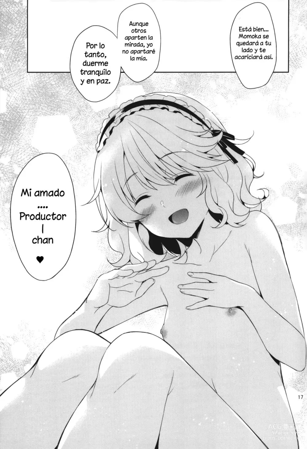 Page 16 of doujinshi P-chama, por favor ven aquí. Te acariciaré.