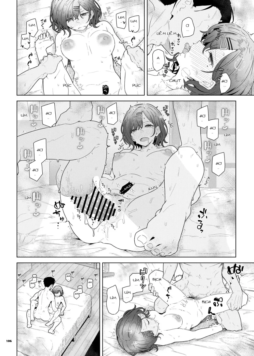 Page 108 of doujinshi ShinyM@S Icha Love Ero Goudou SWEET COLORS