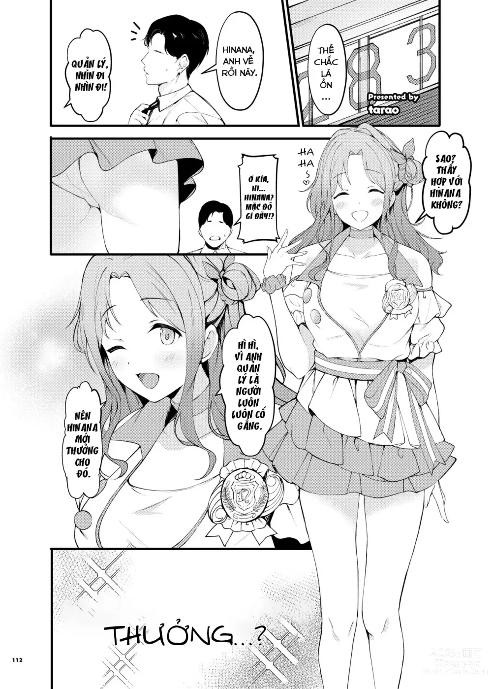 Page 114 of doujinshi ShinyM@S Icha Love Ero Goudou SWEET COLORS