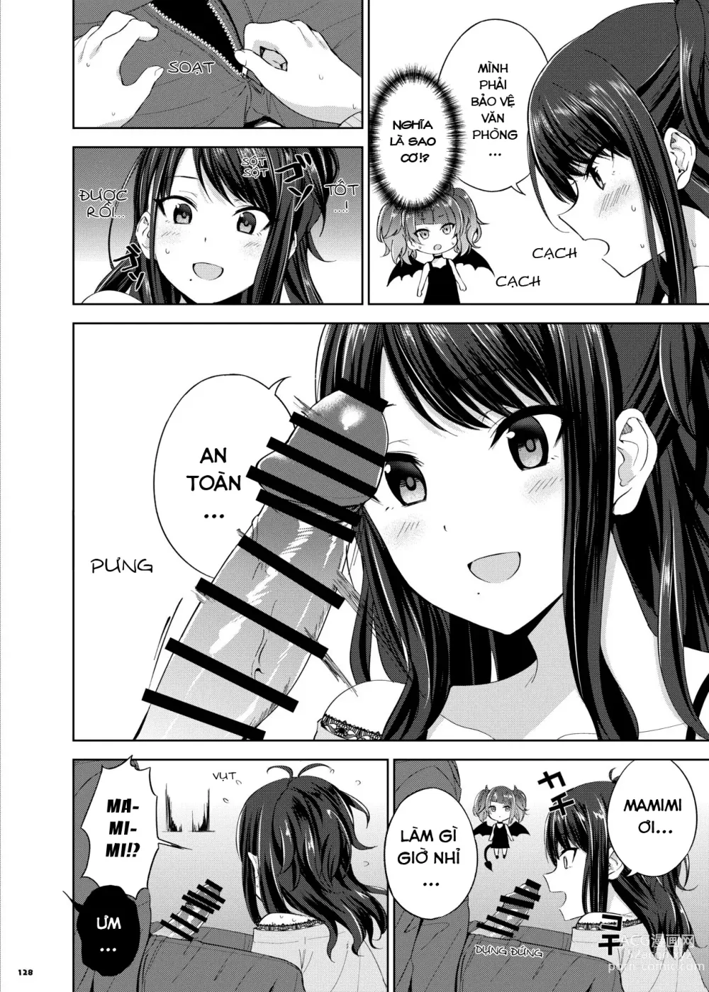 Page 130 of doujinshi ShinyM@S Icha Love Ero Goudou SWEET COLORS