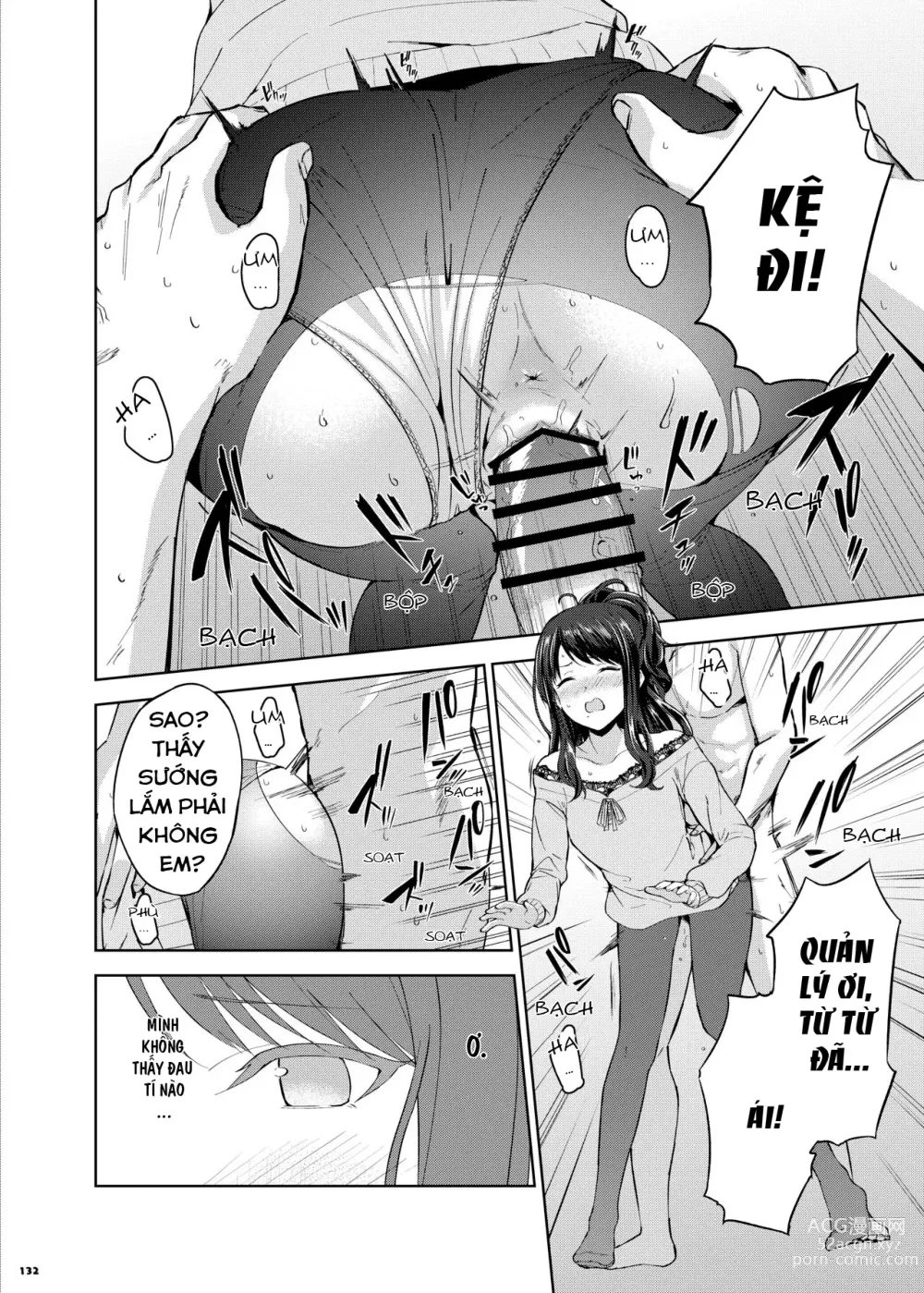 Page 134 of doujinshi ShinyM@S Icha Love Ero Goudou SWEET COLORS